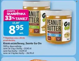 Auchan Krem orzechowy Sante Go On oferta