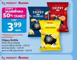 Auchan Chipsy Kettle oferta