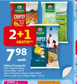 Auchan Chipsy Przysnacki oferta