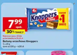 Auchan Batony orzechowe Knoppers oferta