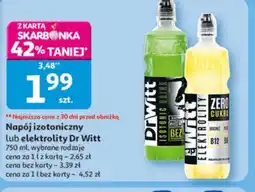 Auchan Napój izotoniczny lub elektrolity Dr Witt oferta