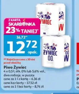 Auchan Piwo Zywiec oferta