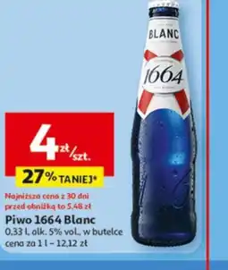 Auchan Piwo 1664 Blanc oferta