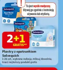 Auchan Plastry z opatrunkiem Salvequick oferta
