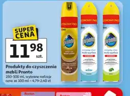Auchan Produkty do czyszczenia mebli Pronto oferta
