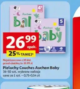 Auchan Pieluchy Couches Auchan Baby oferta