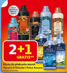 Auchan Płyny do płukania marek Tesori D'Oriente i Felce Azzurra oferta