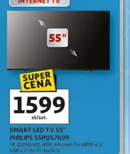 Auchan Smart LED TV 55" Philips 55PUS7609 oferta