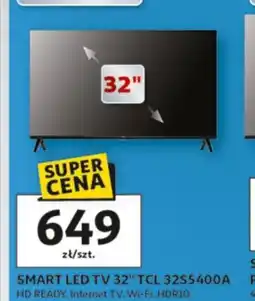 Auchan Smart LED TV 32" TCL 32S5400A oferta