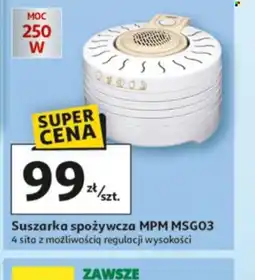Auchan Suszarka spożywcza MPM MSG03 oferta