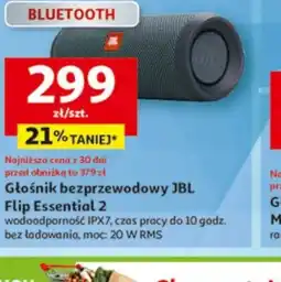 Auchan Głośnik bezprzewodowy JBL Flip Essential 2 oferta