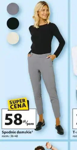 Auchan Spodnie damskie oferta