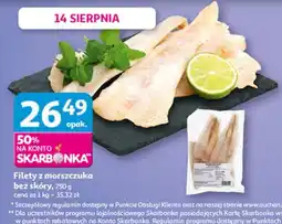 Auchan Filety z morszczuka bez skóry oferta