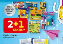 Auchan Kredki szkolne oferta