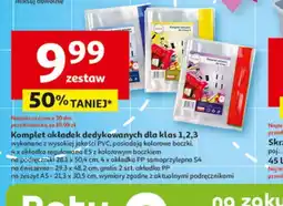Auchan Komplet okładek dedykowanych dla klas 1,2,3 oferta