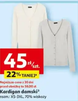 Auchan Kardigan damski oferta