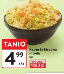 Intermarche Kapusta kiszona młoda oferta