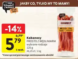 Intermarche Kabanosy oferta