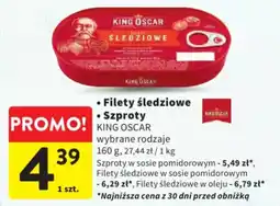 Intermarche Filety śledziowe/Szproty oferta