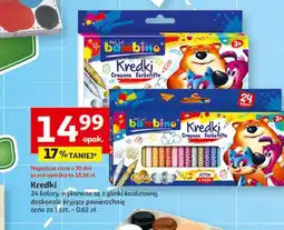 Auchan Kredki z glinki kaolinowej Moje Bambino oferta