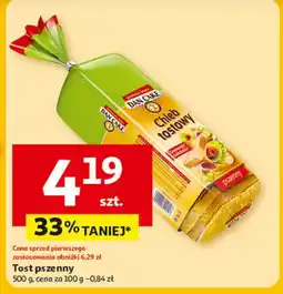 Auchan Chleb tostowy pszenny Dan Cake oferta