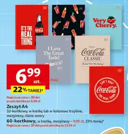 Auchan Zeszyt a4/60 k kratka Interdruk oferta
