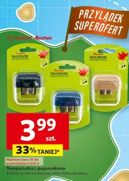 Auchan Temperówka z pojemnikiem Auchan oferta