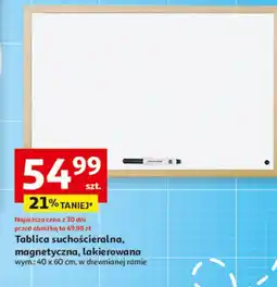 Auchan Tablica suchościeralna 40 x 60 cm oferta
