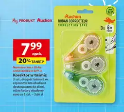 Auchan Korektory w taśmie mini Auchan oferta