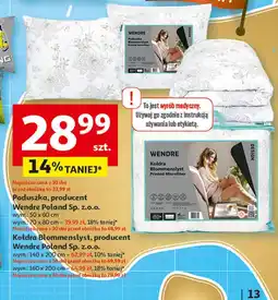 Auchan Kołdra blommenlyst 160 x 200 cm Wendre oferta