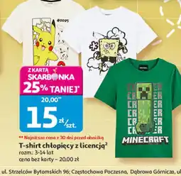 Auchan T-shirt chłopięcy 3-14 lat Inextenso By Auchan oferta
