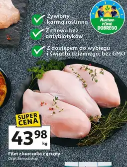 Auchan Filet z piersi kurczaka grzędy Auchan Pewni Dobrego oferta
