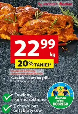 Auchan Kubełek mięsny na grill Auchan Różnorodne (Logo Czerwone) oferta