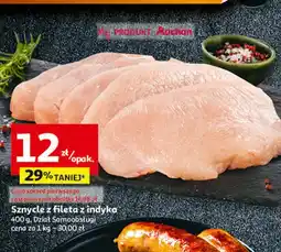 Auchan Sznycel z fileta piersi indyka Auchan oferta