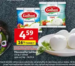 Auchan Ser mozzarella light Galbani oferta