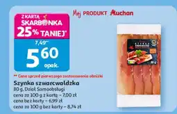 Auchan Szynka szwarcwaldzka Auchan Różnorodne (Logo Czerwone) oferta