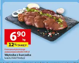 Auchan Wątróbka z kurczaka oferta