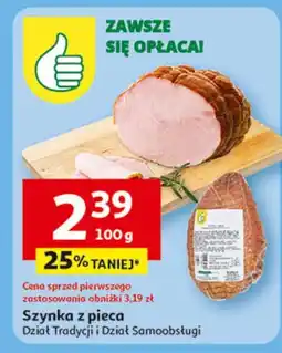 Auchan Szynka z pieca Podniesiony Kciuk oferta