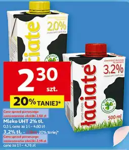 Auchan Mleko 3.2% Łaciate oferta