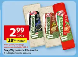 Auchan Ser pomidor z bazylią Mlekovita Wypasiony oferta