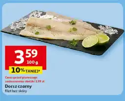 Auchan Dorsz czarny filet bez skóry oferta