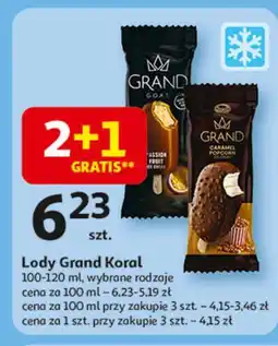 Auchan Lód passion fruit Koral Grand G.o.a.t oferta
