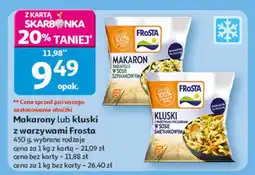 Auchan Makaron tagliatelle z sosem szpinakowym Frosta oferta