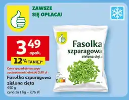Auchan Fasolka szparagowa zielona cięta Podniesiony Kciuk oferta