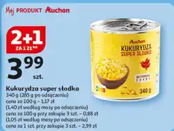 Auchan Kukurydza konserwowa Auchan oferta