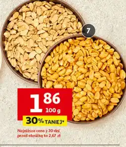 Auchan Orzechy ziemne prażone oferta