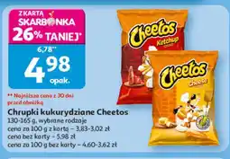 Auchan Chrupki ser Cheetos oferta