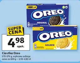 Auchan Ciastka golden Oreo oferta