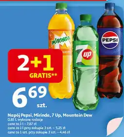 Auchan Napój Mountain Dew oferta