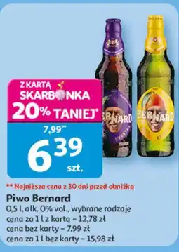Auchan Piwo Bernard Svestka oferta